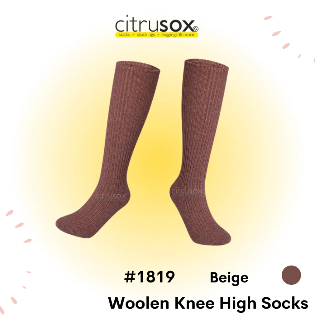 Woolen Knee High Socks