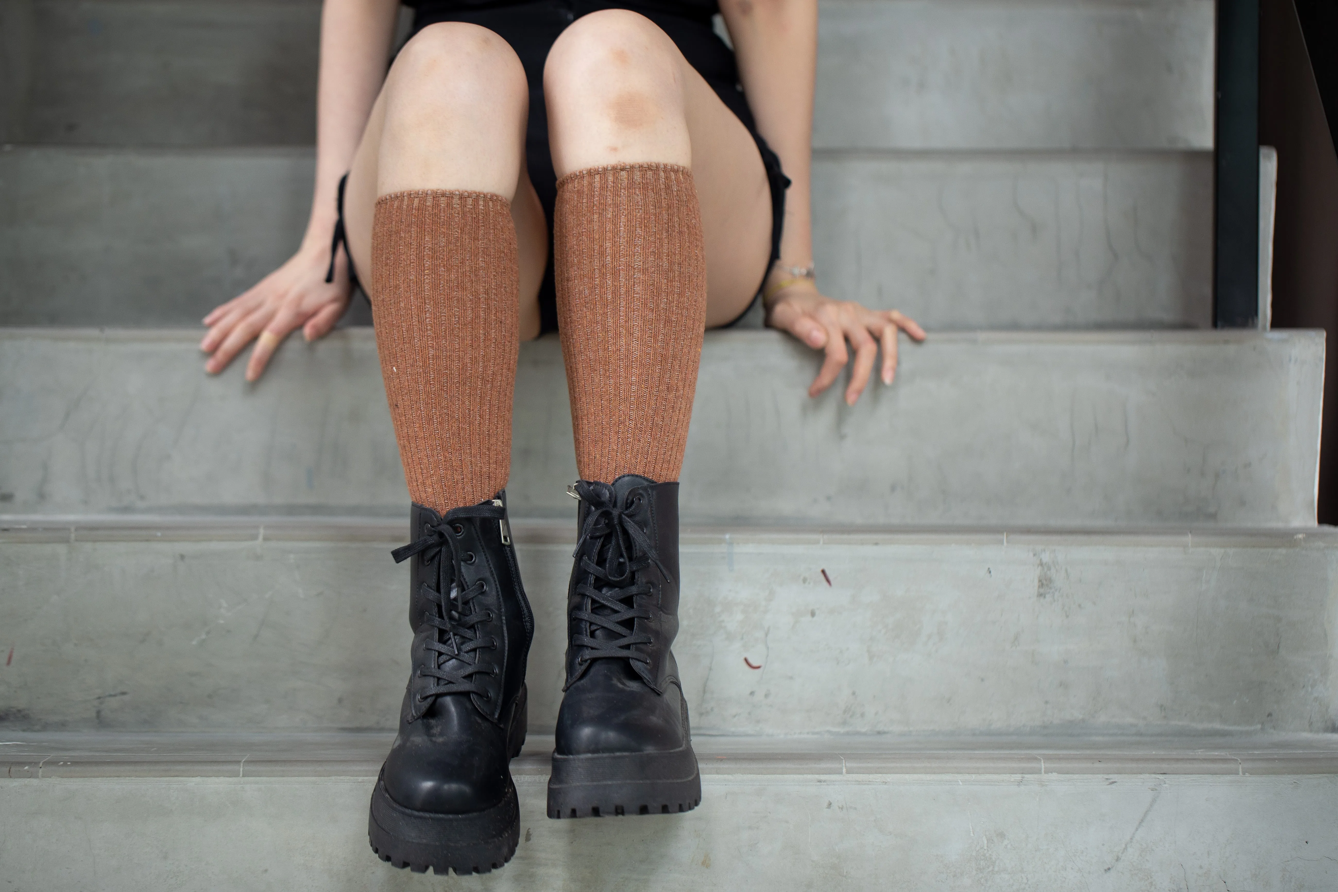 Woolen Knee High Socks